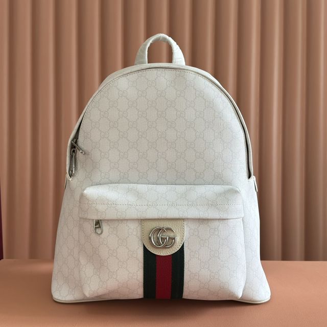 GG original fabric ophidia medium backpack 834466 white