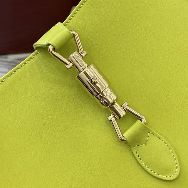 GG original calfskin jackie 1961 small shoulder bag 810232 green