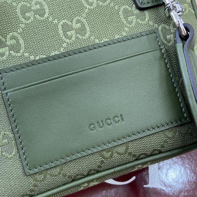 GG original canvas mini messenger bag 834268 green