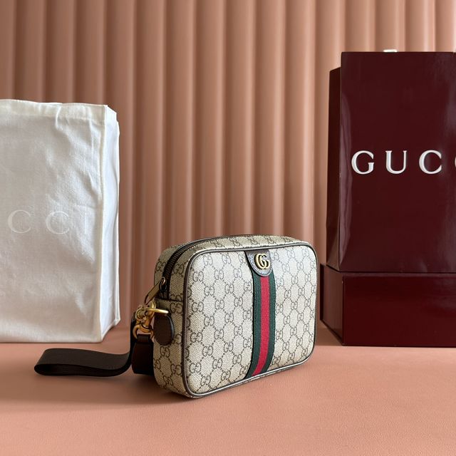 GG original fabric ophidia small crossbody bag 839155 brown