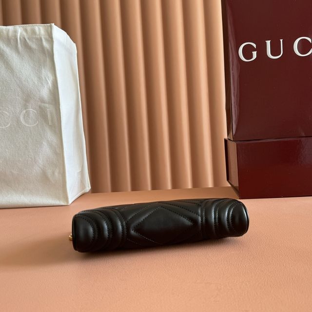 GG original calfskin marmont small shoulder bag 847589 black