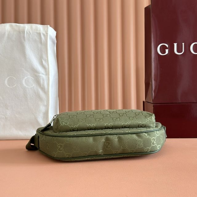 GG original canvas canvas belt bag 834462 green