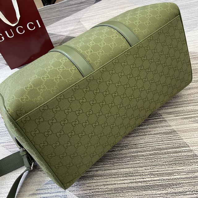 GG original canvas canvas large duffle bag 834793 green