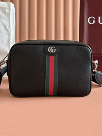 GG original calfskin ophidia medium crossbody bag 834468 black