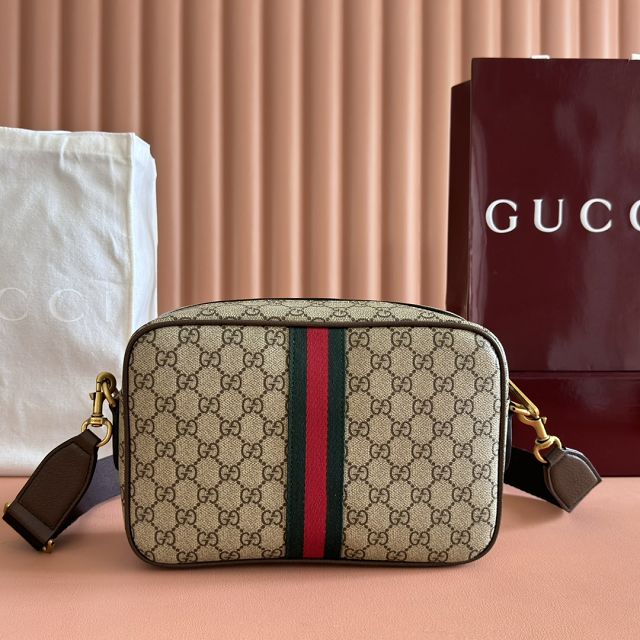 GG original fabric ophidia medium crossbody bag 834468 brown