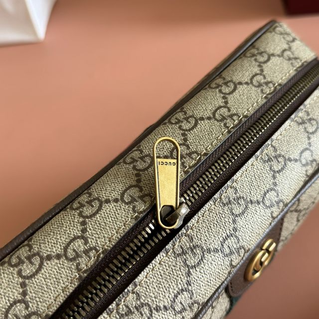 GG original fabric ophidia medium crossbody bag 834468 brown