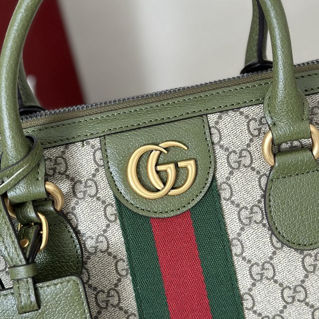 GG original fabric savoy medium duffle bag 834469 green