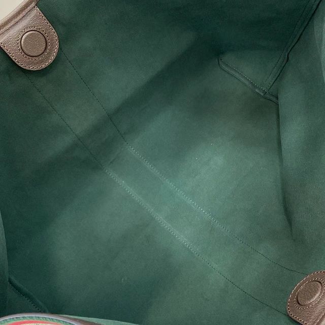 GG original canvas giglio large tote bag 853971 brown