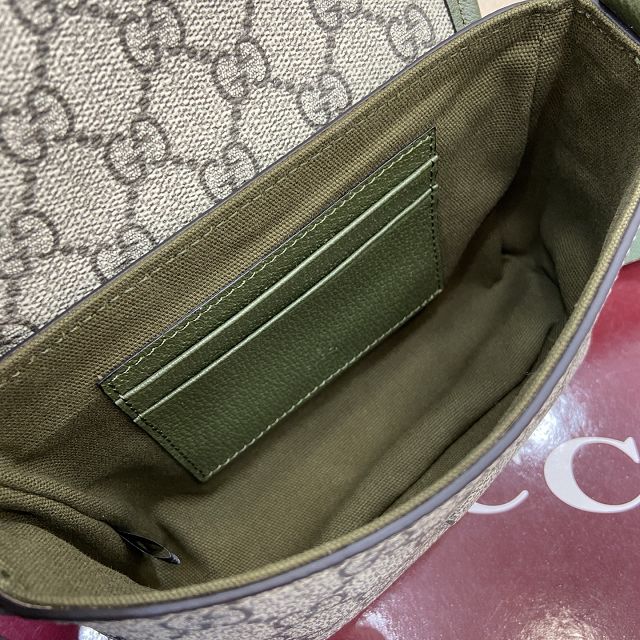 GG original fabric ophidia mini bag 838599 green