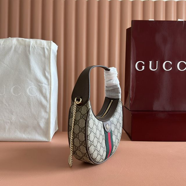 GG original fabric ophidia small shoulder bag 838463 brown