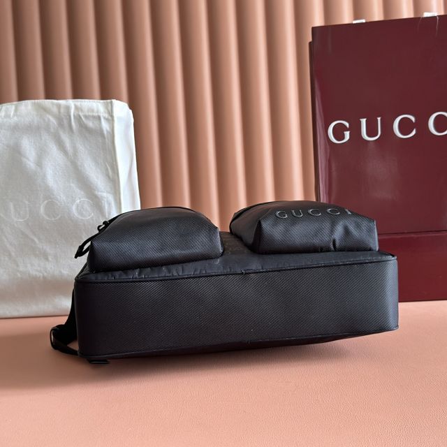 GG original nylon nexus medium crossbody bag 834474 black