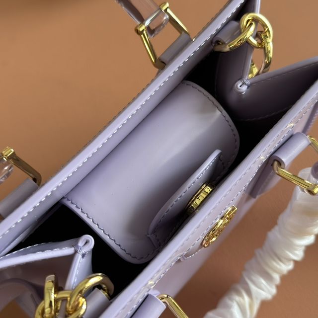GG original calfskin diana small tote bag 832936 light purple