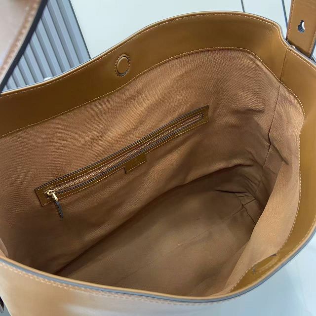 GG original calfskin beatrix large tote bag 850546 brown