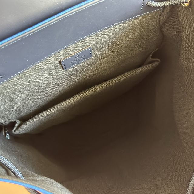 GG original fabric chroma large backpack 792080 blue