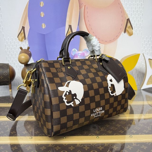 Louis vuitton origianl damier ebene speedy 25 N40772