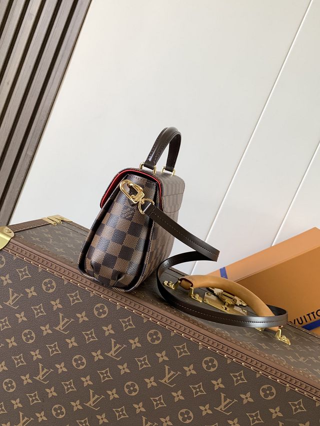 Louis vuitton original damier ebene croisette handbag N53000
