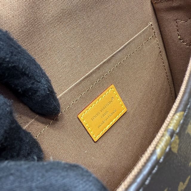 Louis vuitton original monogram canvas satchel wearable wallet M26805