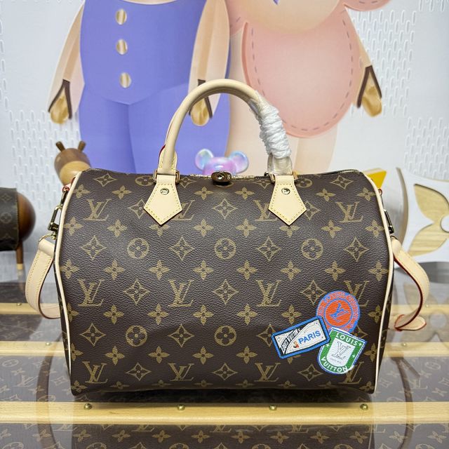 Louis vuitton original monogram canvas speedy 30 P01920 