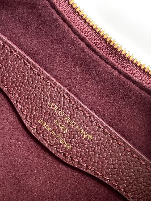 Louis vuitton original calfskin boulogne pm M12930 garnet
