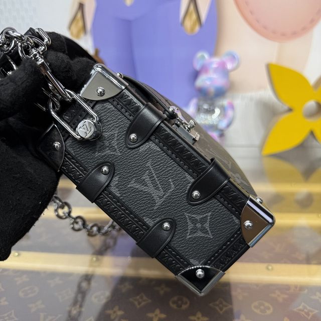 Louis vuitton original monogram eclipse side trunk east west M26226