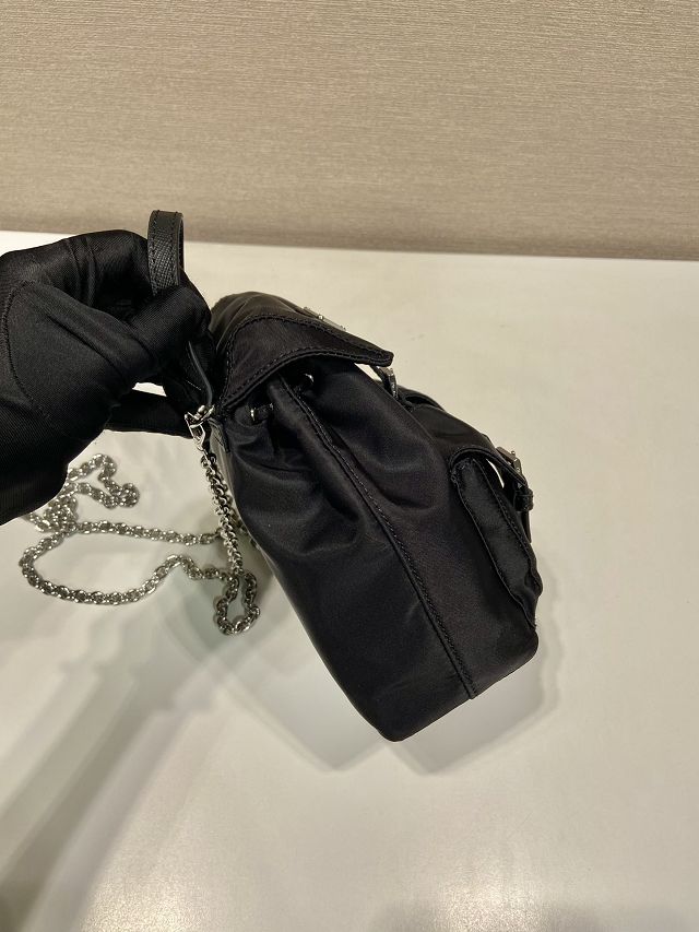 Prada original nylon mini backpack 1BH029 black