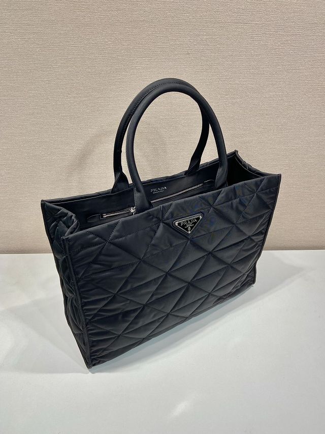 Prada original nylon tote handbag 2VG096 black