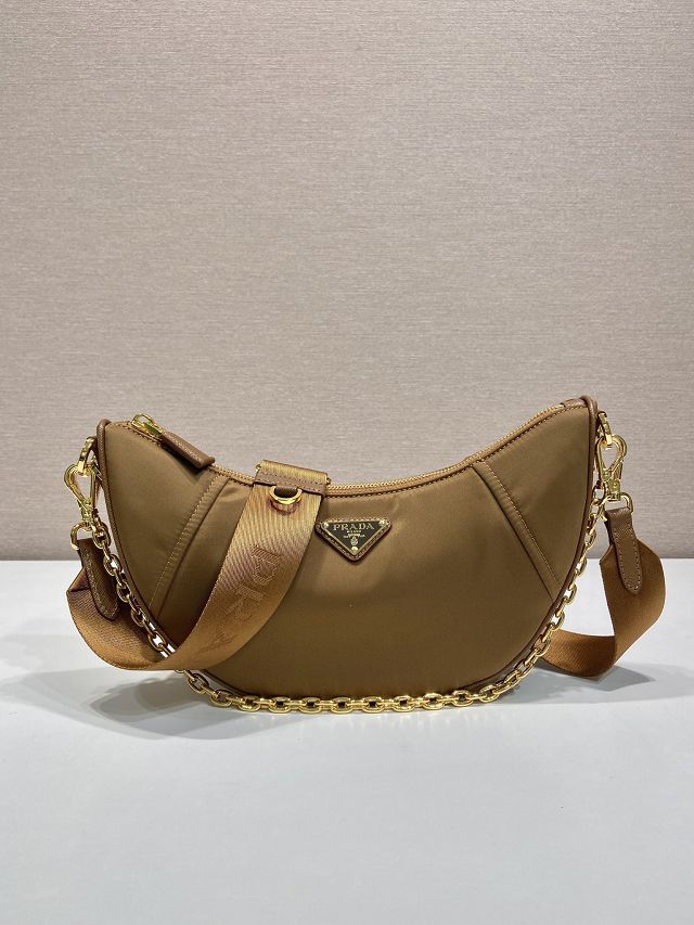 Prada original nylon medium moon bag 1BH222