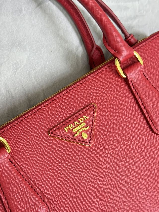 Prada original saffiano calfskin galleria large bag 1BA274 red