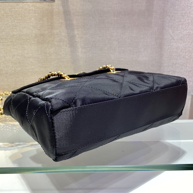 Prada original nylon medium tote bag 1BD620 black