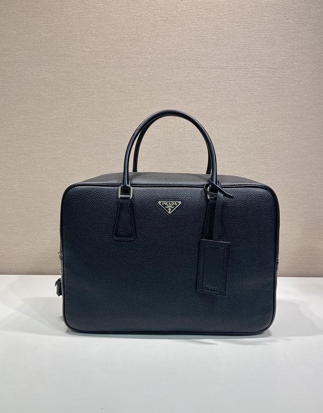 Prada original calfskin large briefcase 2VE027