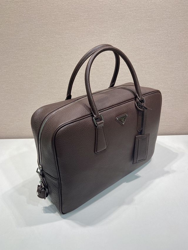 Prada original calfskin large briefcase 2VE027