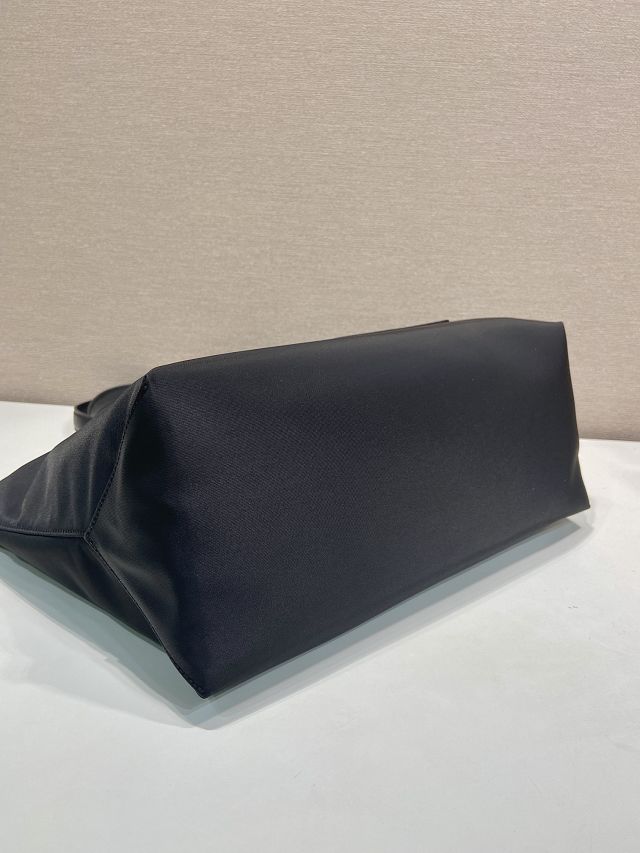 Prada original nylon medium tote bag 1BG555 black