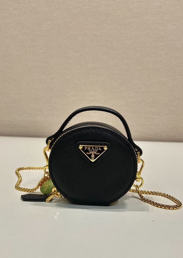 Prada original patent leather mini pouch 1NR023