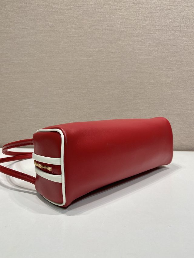 Prada original calfskin shoulder bag 1BC249 red