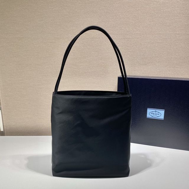Prada original nylon large tote bag B6242 black