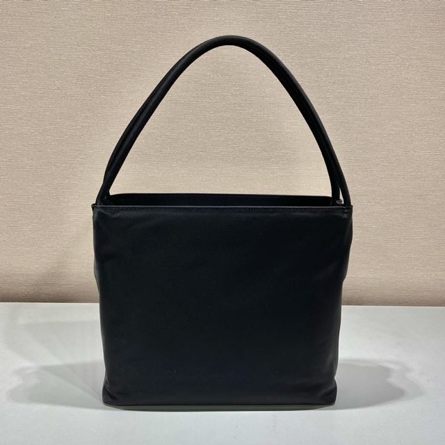 Prada original nylon medium tote bag B6246 black