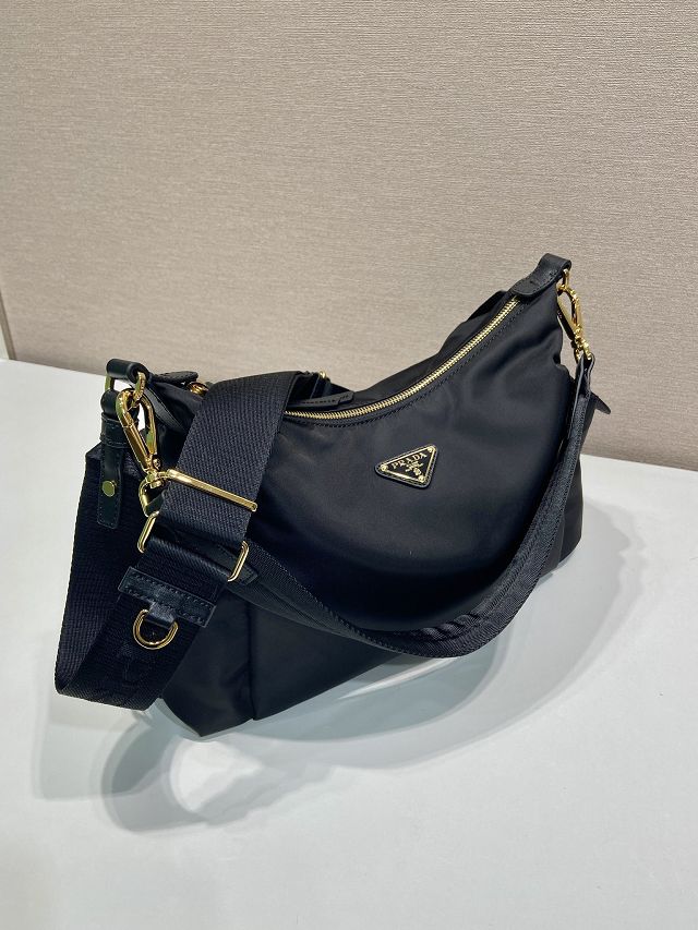 Prada original nylon explore shoulder bag 1BC264 black