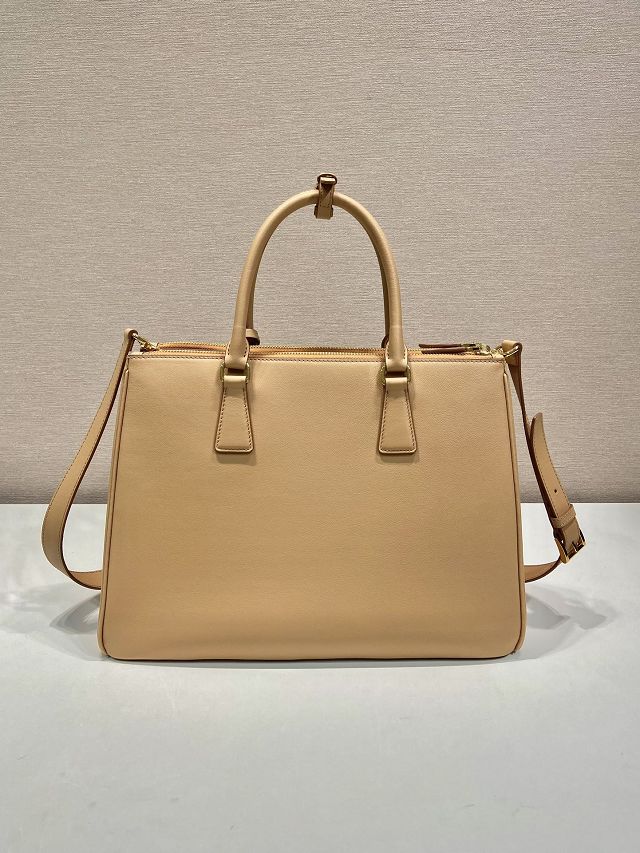 Prada original soft calfskin galleria large bag 1BA446 natural