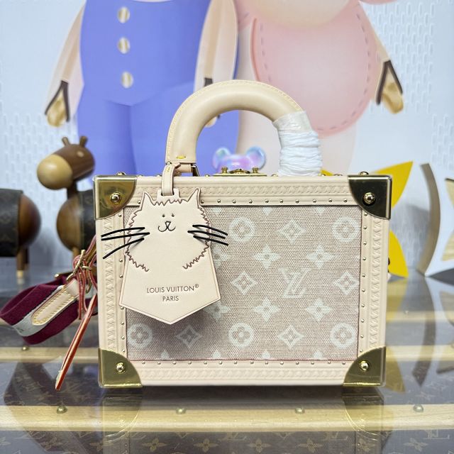 Louis vuitton original meowgram canvas petite valise M14592