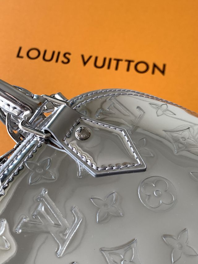 Louis vuitton original miroir canvas alma BB M26335 silver