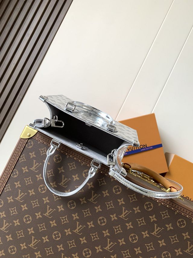 Louis vuitton original miroir canvas onthego PM M26373 silver