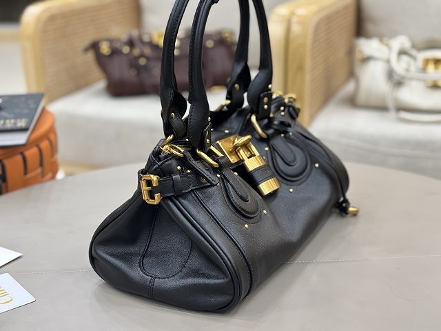 Chloe original calfskin paddington bag CH0003 black