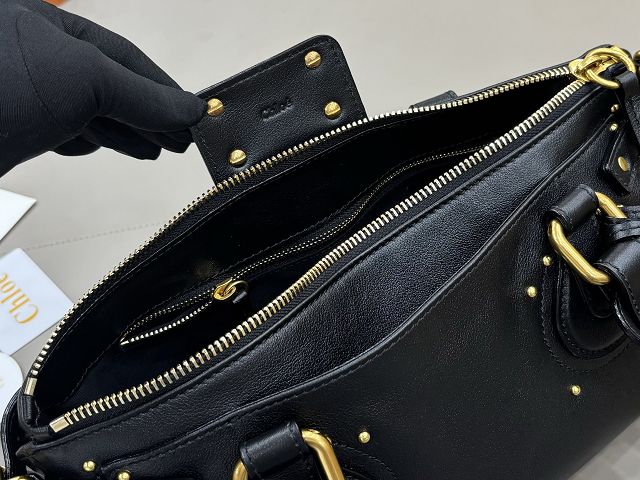 Chloe original calfskin paddington bag CH0003 black