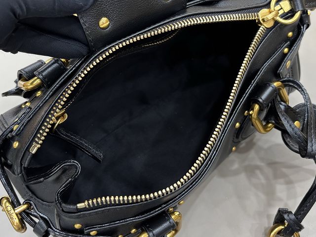 Chloe original calfskin small paddington bag CH0004 black