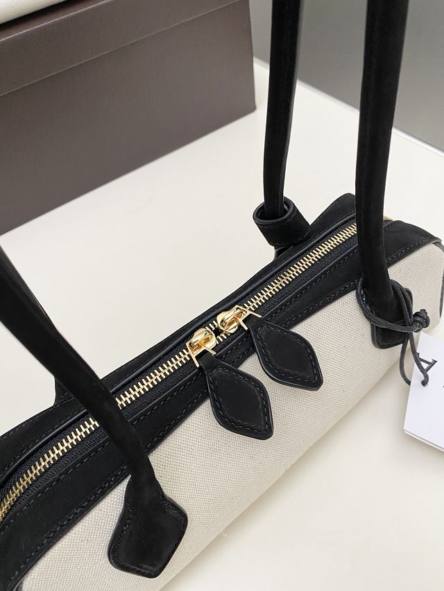 Alaia original canvas le teckel small bag AL0023 black