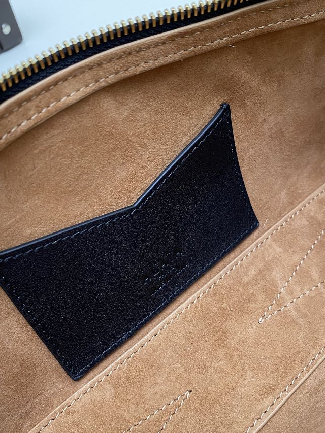 Alaia original leopard haircalf le teckel clutch AL0022 brown