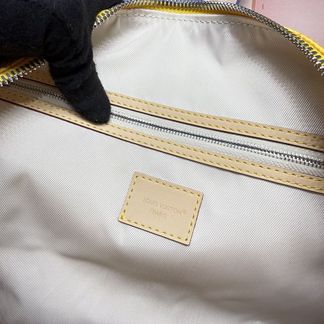 Louis vuitton monogram canvas keepall 45 M26867 yellow