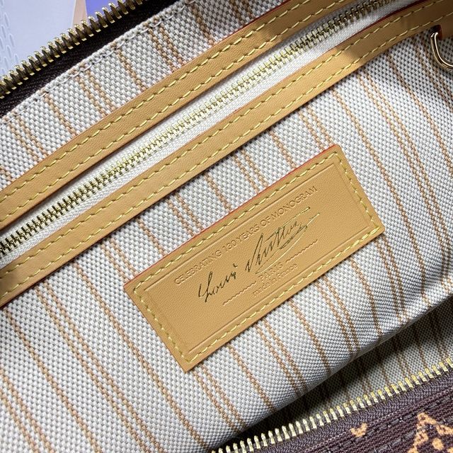 Louis vuitton monogram canvas keepall 45 M28339 brown