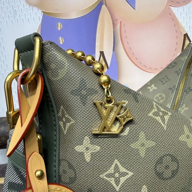 Louis vuitton monogram canvas vagabond hobo bag M27181 green