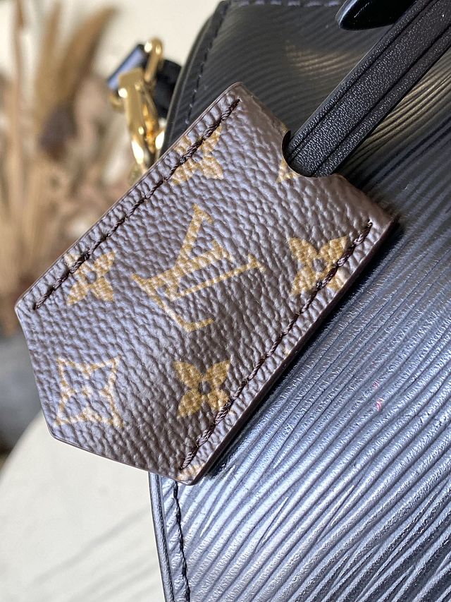 Louis vuitton original epi leather soft speedy 30 M25671 black